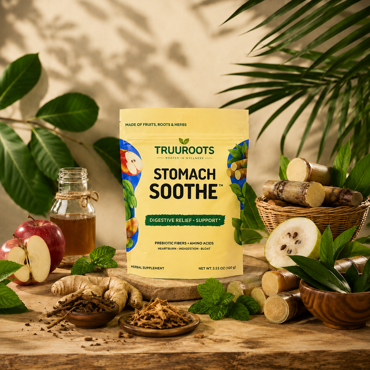 Truu Roots Stomach Soothe™ Daily Digestive & Gut Support